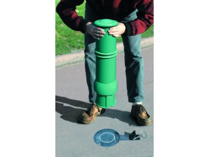 Systém Serrubloc 21® pro odnímatelné patníky (Popis Systém Serrubloc 21 pro patníky)