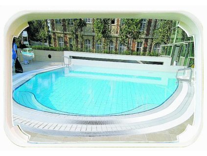 Zrcadla pro bazény (Popis Zrcadlo do interiéru, do 25m, Optika 1000x800)