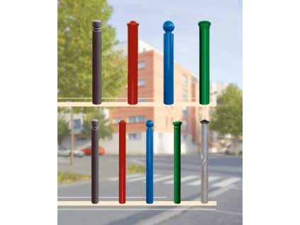 Sloupky déco Ø114 a 76 mm (Popis Ø 76 mm - hlavice City)