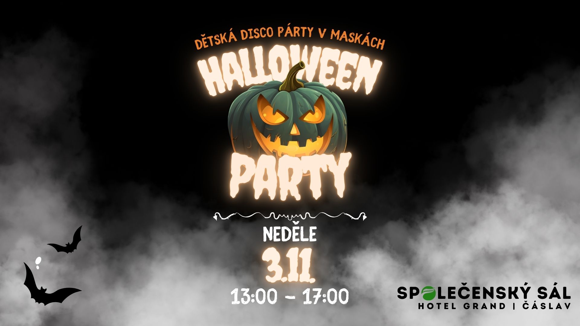 Dětská Halloweenská Disco Párty