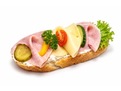 Chlebíček Šunka & Sýr | 1ks - 150g
