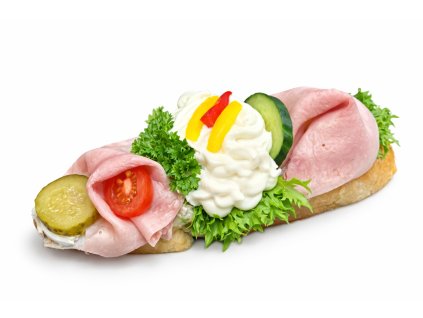 Chlebíček Vejce a Šunka | 1ks - 180g