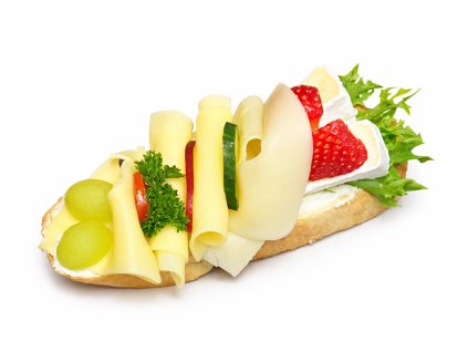 Chlebíček Ovoce & Sýr | 1ks - 150g