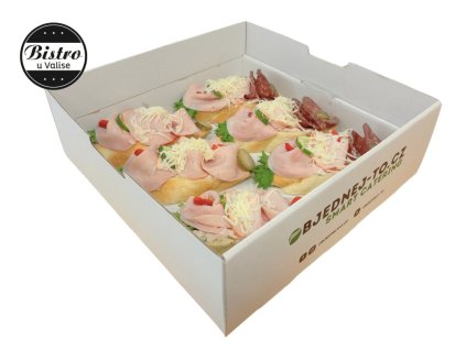 Chlebíček BOX | 12ks - 3+3+6