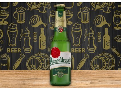 Pilsner Urquell Světlý ležák pivo 330ml sklo