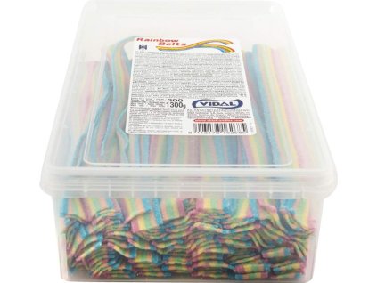 Vidal Rainbow Belts kyselé pásky 1x8g