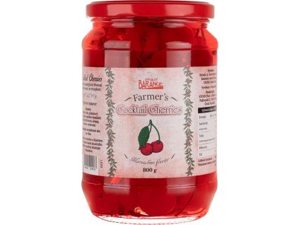 Třešně koktejlové se stopkou | 800g