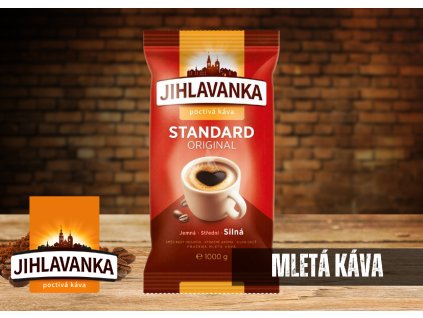 Jihlavanka - Standard original mletá káva | 1kg