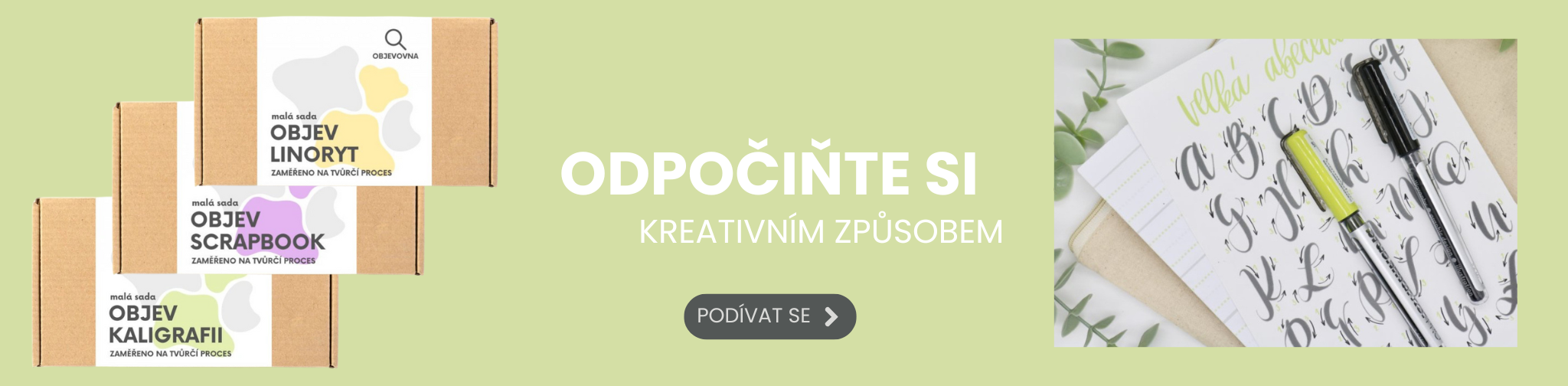 kreativní sady Objevovna