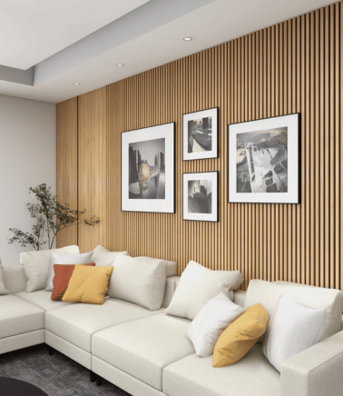 Akustické obklady interiér