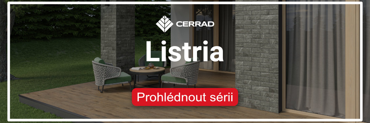 Série Listria - dlažba imitace dřeva