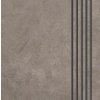 dlazba qubus dark grey schodovka 33 3x33 3 1