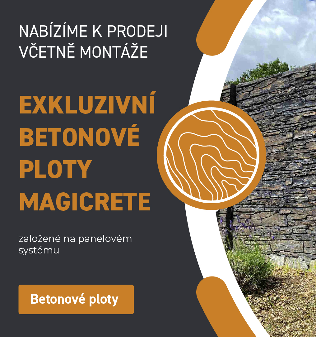 Betonové ploty MAGICRETE