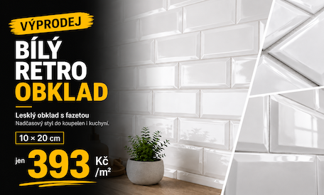 Fabresa BISELADO obklad BX Blanco Brillo 10x20