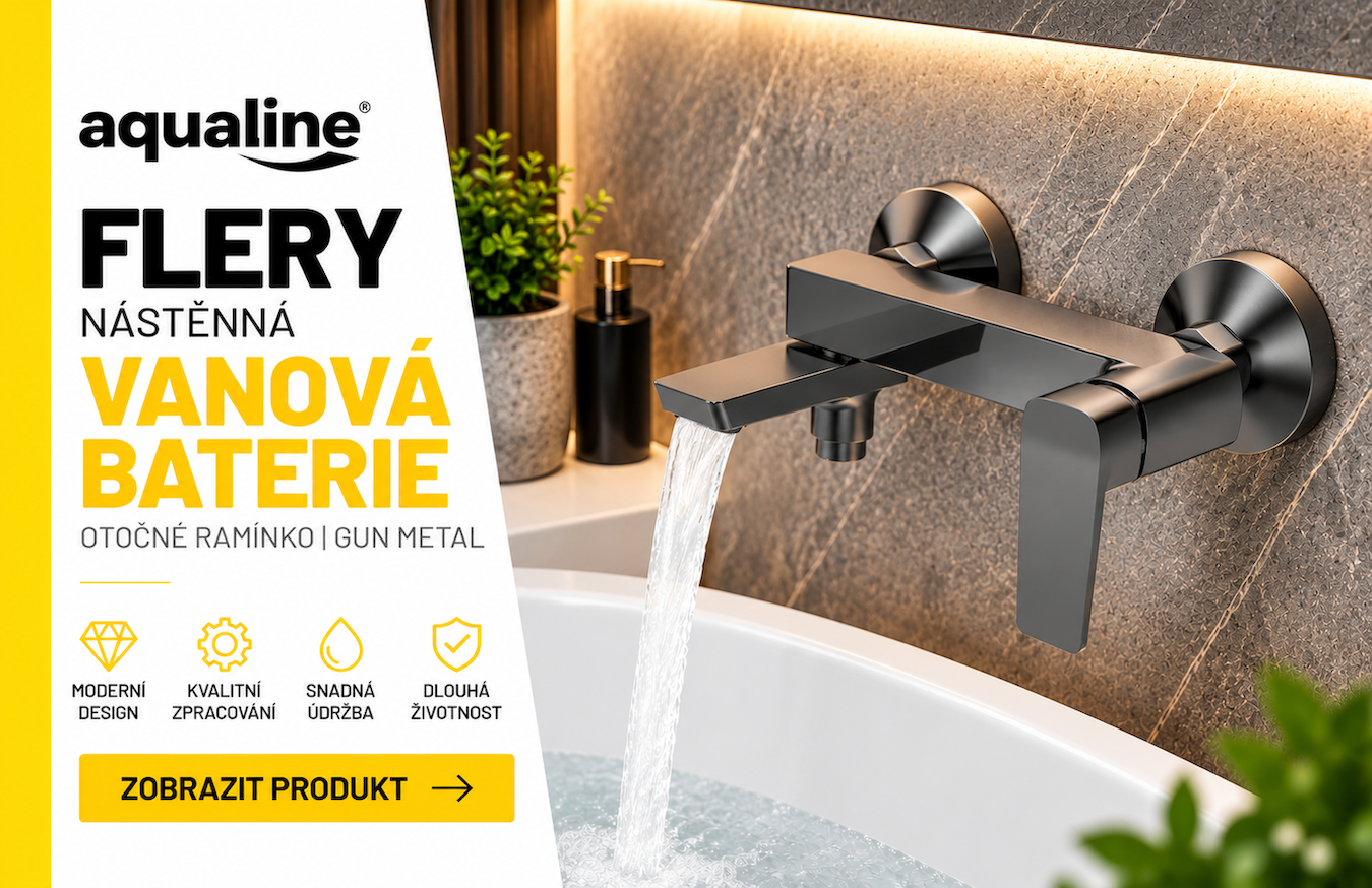 Aqualine FLERY nástěnná sprchová