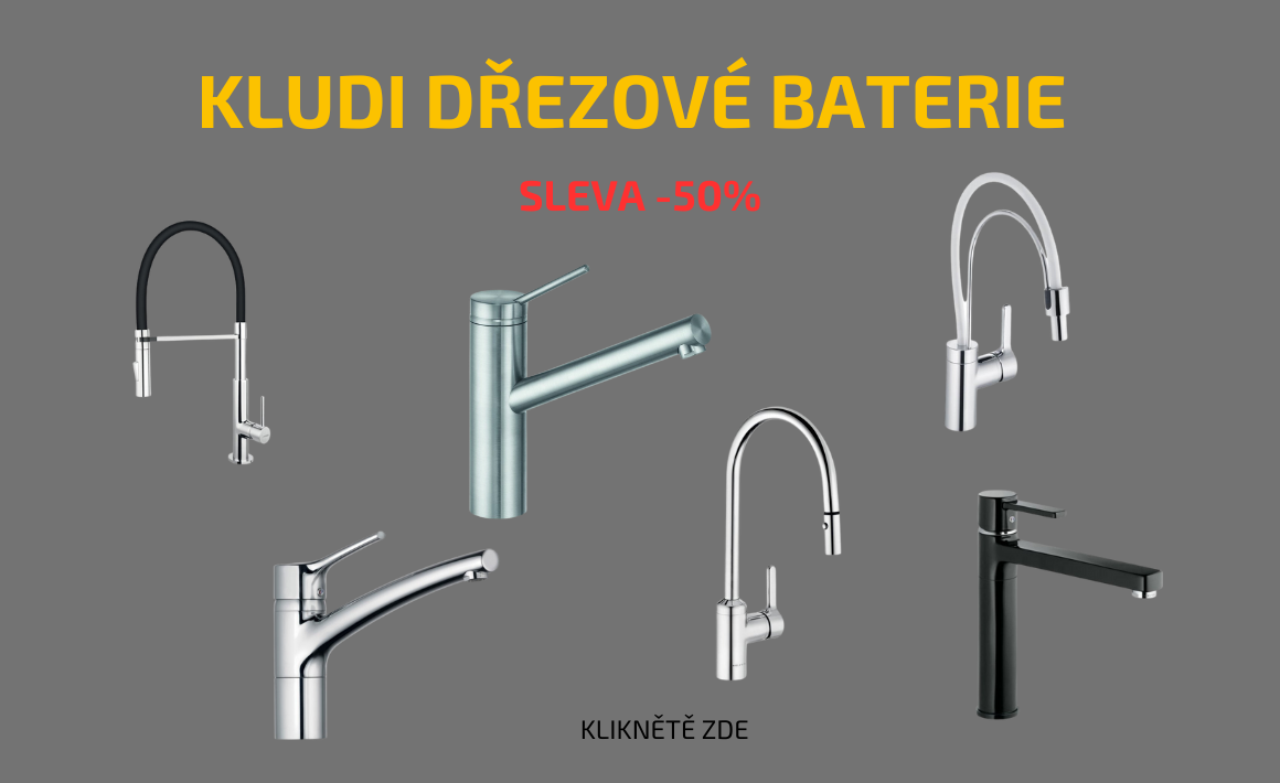 Dřezové baterie -  velký výprodej
