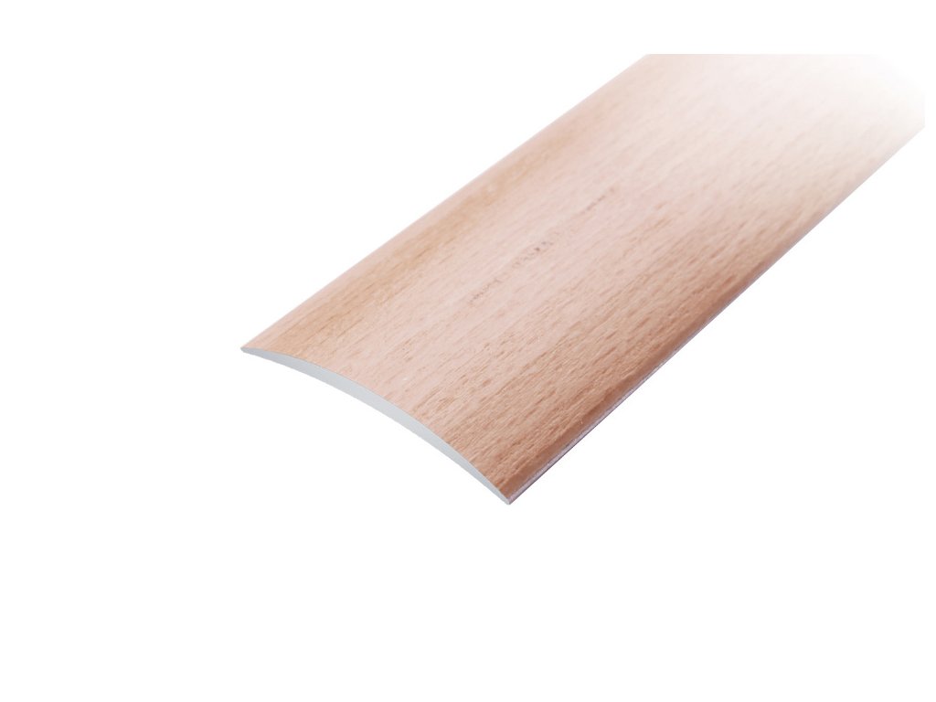 ACARA AP1 přechodová lišta samolepící, hliník + dýha lakovaná buk, 40 mm, 2,7 m APD L4011-SK