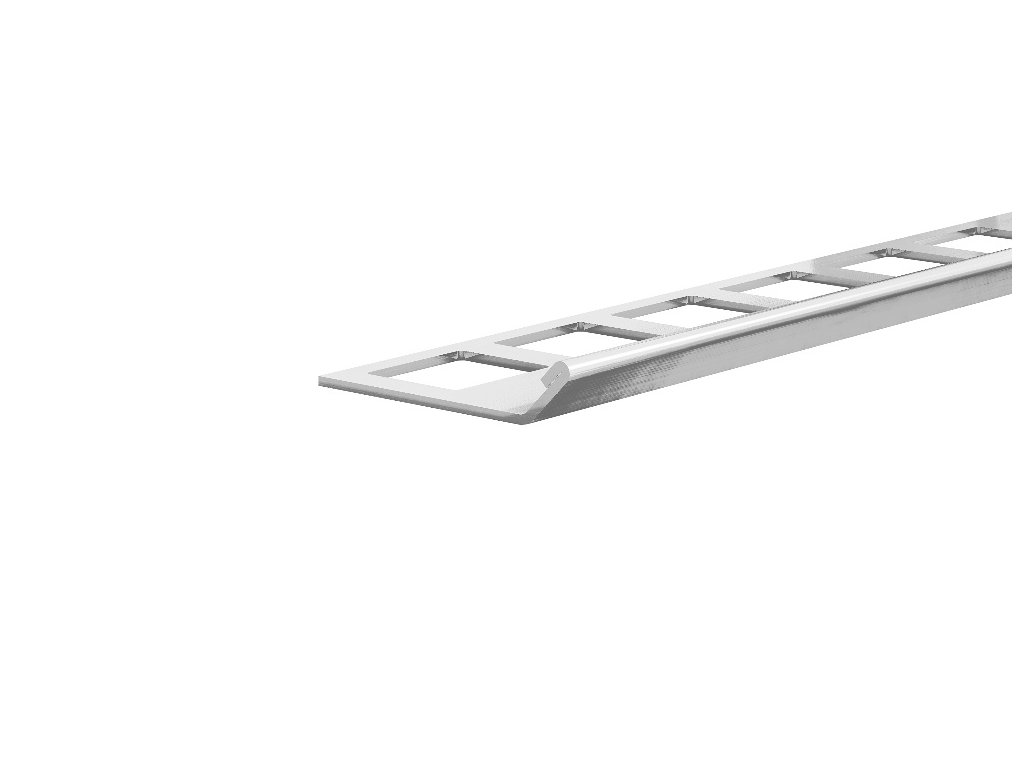 ACARA DS2 ukončovací lišta, pro designové stěrky, nerez V2A, 11 mm, 2,5 m AAVSE 110