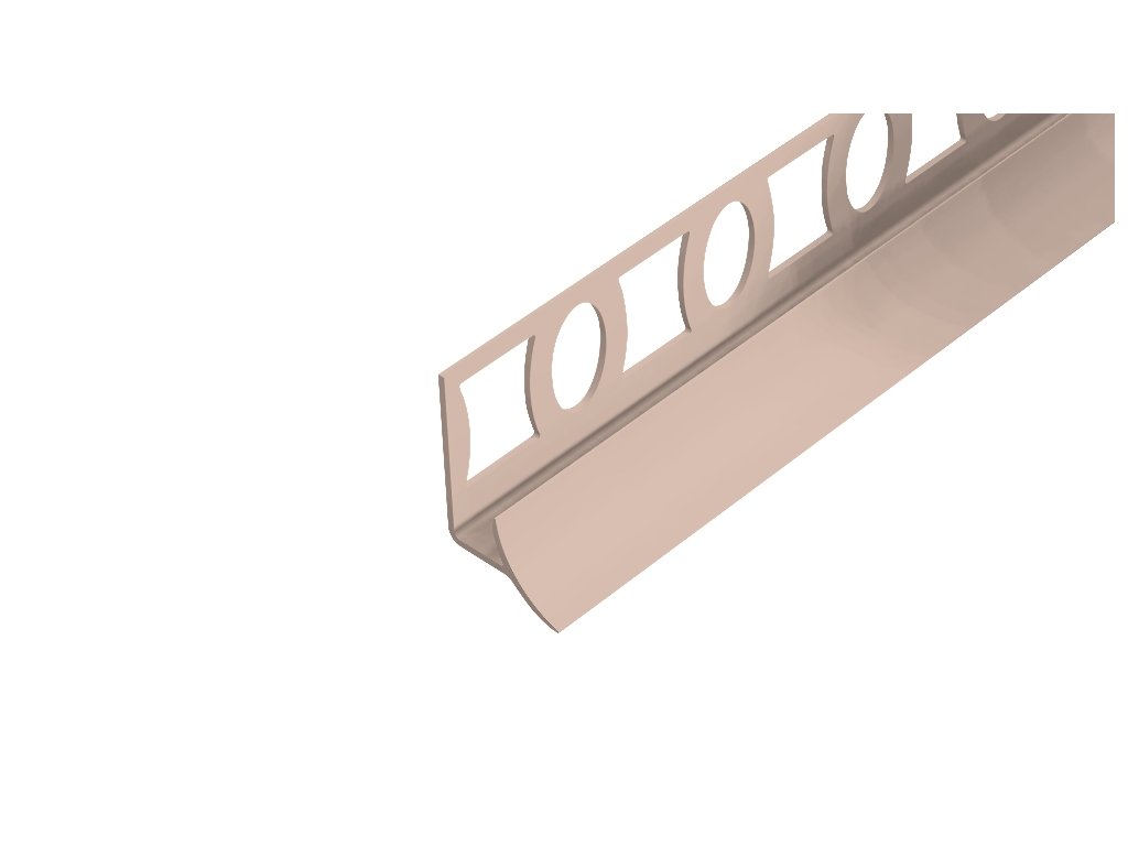 ACARA VP8 sanitární vanová lišta, PVC bahama, 9 mm, 2,5 m AAPV8932
