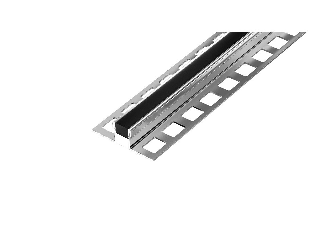 dl7 4 dilatacni lista s vyplni 1 2 pu 1 2 pryz nerez lesk v2a cerna 10 mm 2 5 m