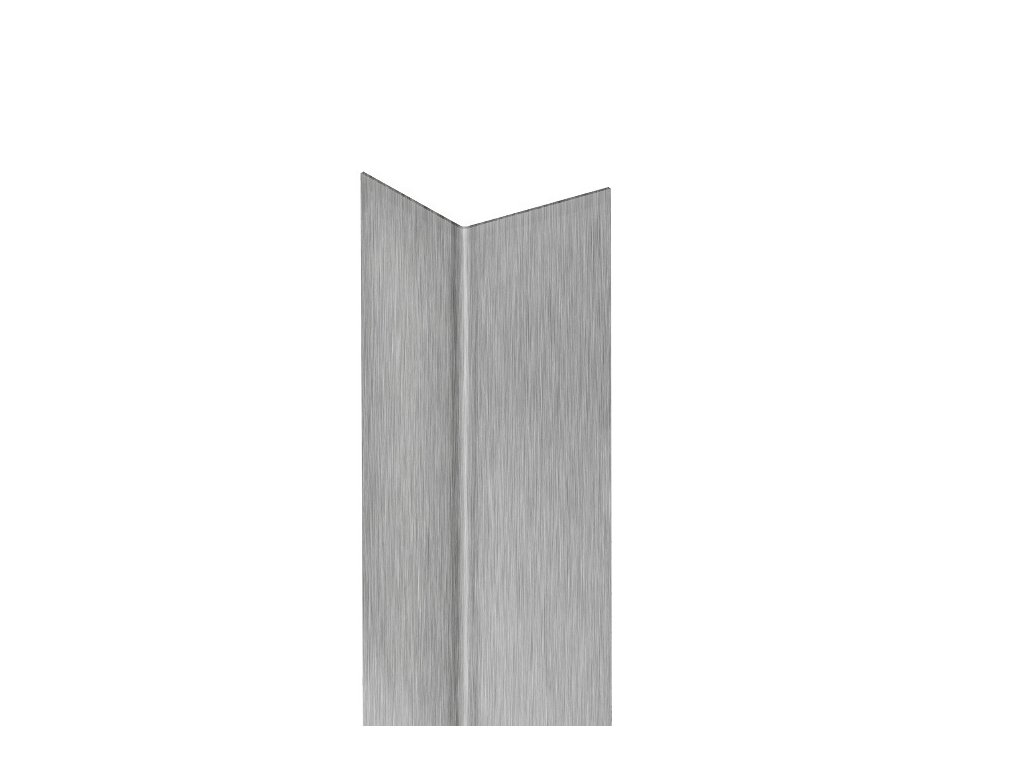 ACARA W1 lišta k ochraně rohu, nerez V2A kartáč, 10x10 mm, 1,5 m AAPP 10144-EK/1,5