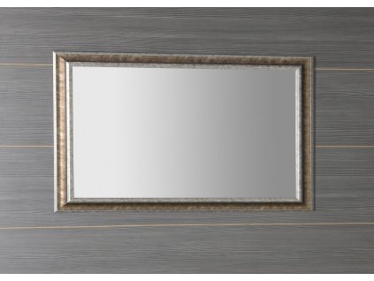 AMBIENTE zrcadlo v dřevěném rámu 620x1020mm, bronzová patina