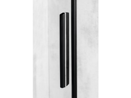 ALTIS LINE BLACK obdélníkový sprchový kout 1000x900 mm, L/P varianta, rohový vstup, čiré sklo