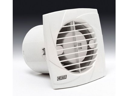 B-10 PLUS T koupelnový ventilátor s časovačem, 15W, potrubí 100mm, bílá