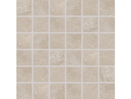 RAKO Betonico DDM06794 mozaika tmavě béžová 30x30 cm