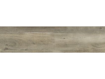 RAKO Saloon DCPVF748 schodovka tmavě hnědá 30x120 cm