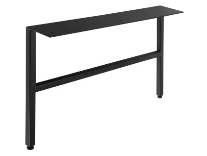 AMIA podpěrné nohy 60x240-250x430mm, lakovaná ocel, černá mat, 2ks