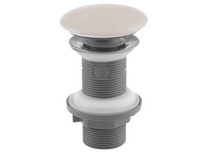 Isvea Umyvadlová výpust 5/4“, click-clack, keramická zátka, 20-70mm, ivory 38TP0165I