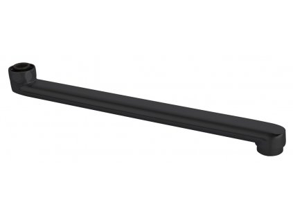 Aqualine Výtokové ramínko k baterii, 320mm, ploché, černá mat 43991B