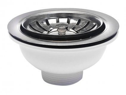 Bruckner Dřezová výpust 6/4", nerez 155.121.0