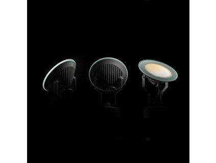 RENDL FOX venkovní reflektor antracitová 230V LED 9W 120° IP65 3000K R11753