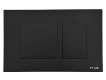 SCHWAB SCHWAB CERES ovládací tlačítko, 246x159 mm, černá mat P67-0190-0250