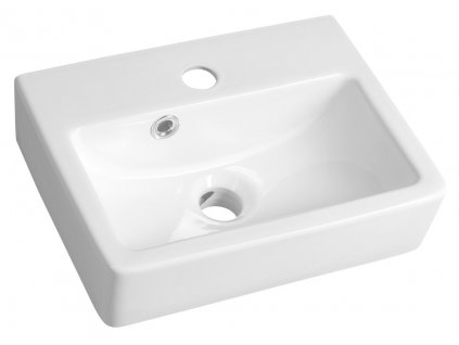 CERASTYLE NOAM keramické umývátko 37,5x28cm, bílá 201.129.0