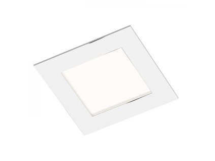 RENDL SLENDER SQ 8 zápustná chrom 230V LED 3W 3000K R12187