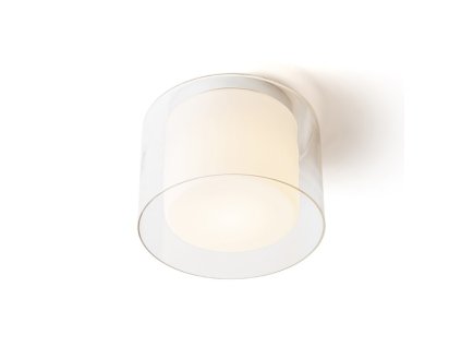 RENDL VENICE 23 stropní čiré sklo/opálové sklo/chrom 230V LED E27 11W IP44 R13684