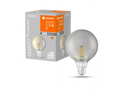 OSRAM SMART+ Globe 125 WiFi kouřová 230V E27 LED EQ44 2500K G13945 G13945