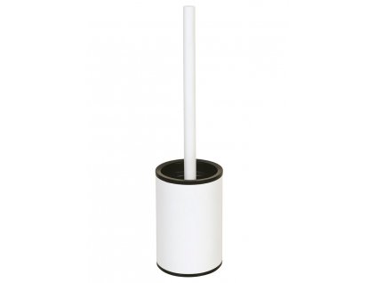 Sapho X-ROUND WHITE WC štětka na postavení, bílá mat XR306W