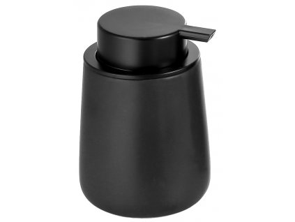Aqualine NERO dávkovač mýdla na postavení 350ml, černá 08136