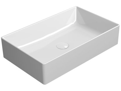 GSI KUBE X keramické umyvadlo na desku, 60x37cm, bílá ExtraGlaze 945311