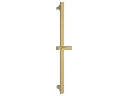 Sapho Sprchová tyč, posuvný držák, hranatá, 680mm, ABS/zlato mat 1206-07GB