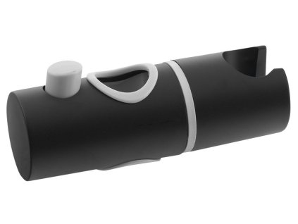 Sapho Držák pro sprchovou tyč 25mm, ABS/černá mat NDSL435