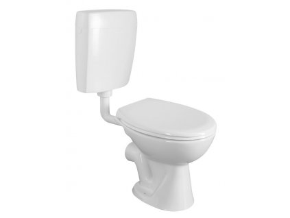 CREAVIT WC kombi, dvojtlačítko 4,5/6l, zadní odpad, bílá TP3306