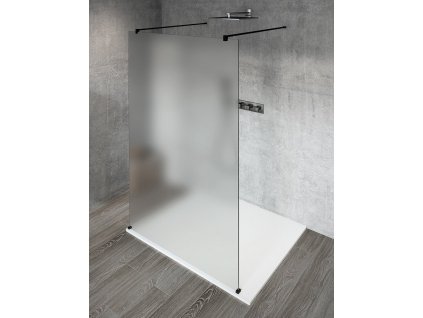 GELCO VARIO BLACK jednodílná sprchová zástěna do prostoru, matné sklo, 900 mm GX1490GX2214