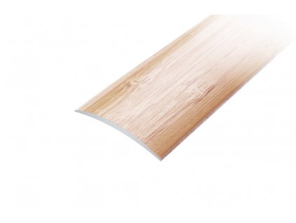 ACARA AP1 přechodová lišta samolepící, hliník + dýha lakovaná bambus sv., 30 mm, 2,5 m