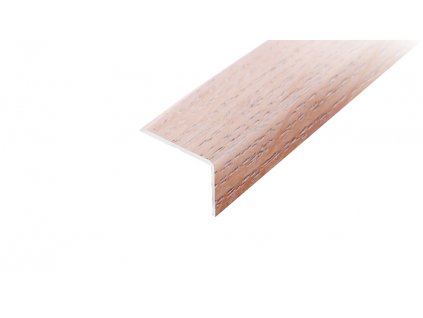 ACARA AP2 schodová lišta samolepící, hliník + dýha lakovaná dub sv. šedý, 10x25 mm, 2,7 m AHD L2503/10-SK