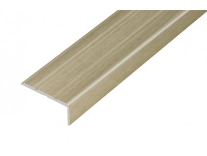 ACARA AP5 schodová lišta samolepící, hliník + fólie javor, 10 mm, 2,7 m AAHAF B254310-SK